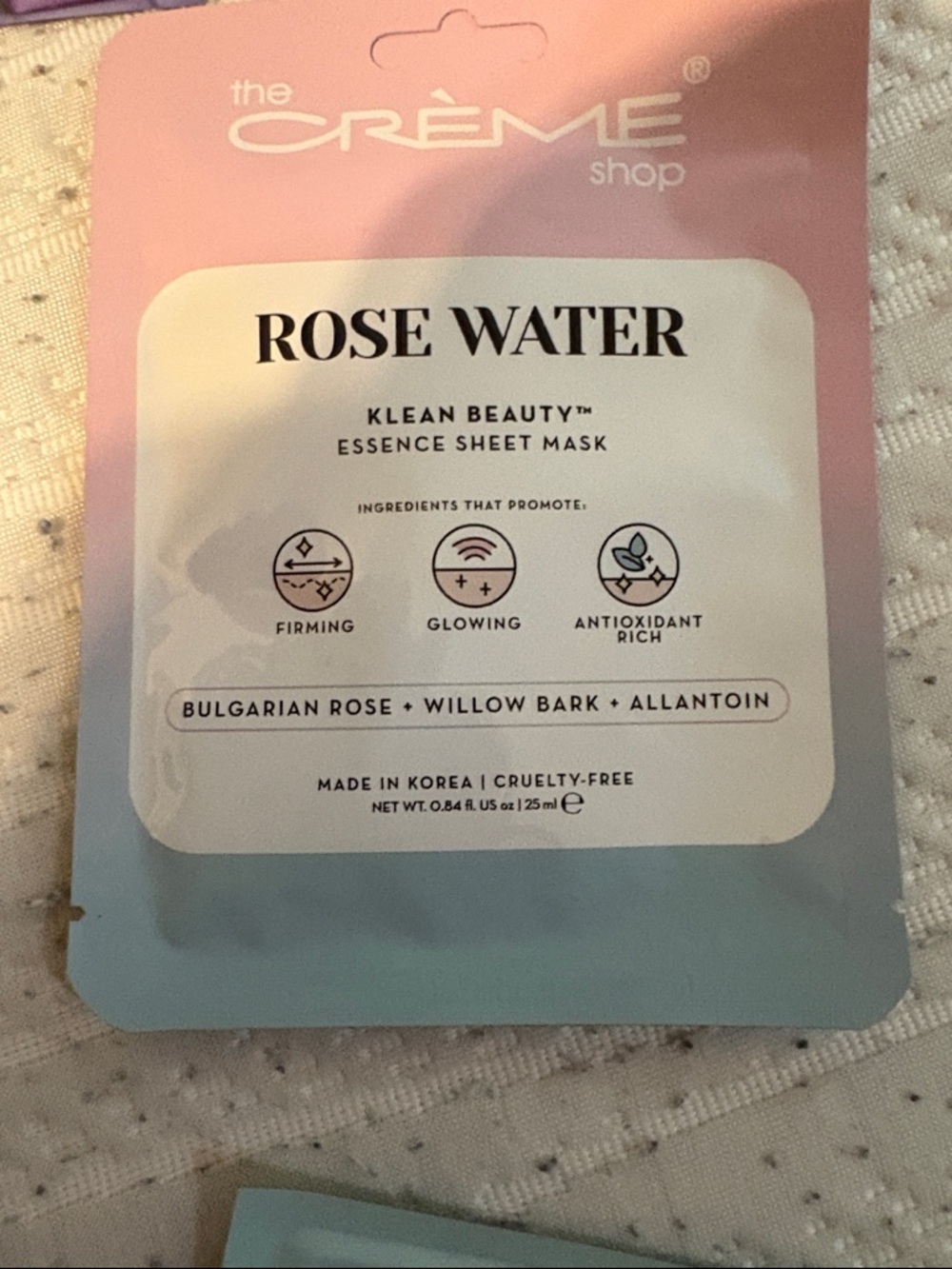 Assorted Single-Use Face, lip and Foot Masks - Mixed Colors 16 total. - Picture 12 of 16